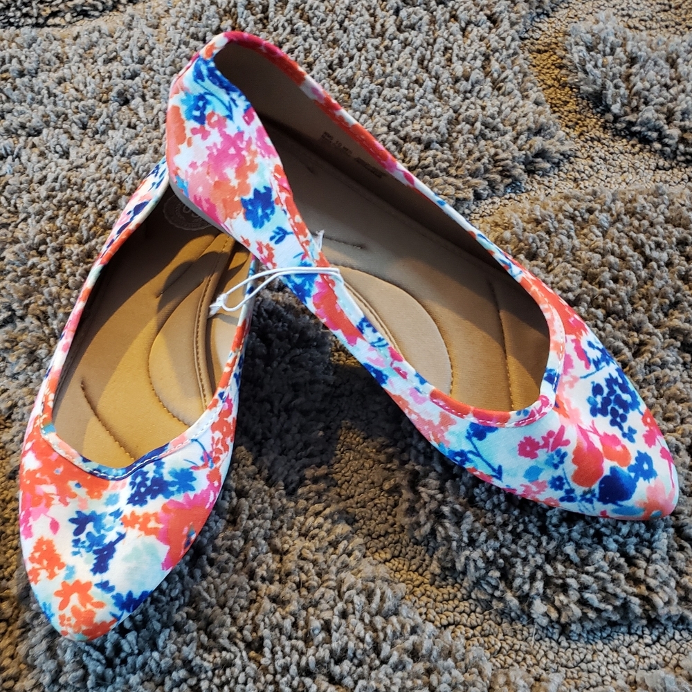 Floral Flats